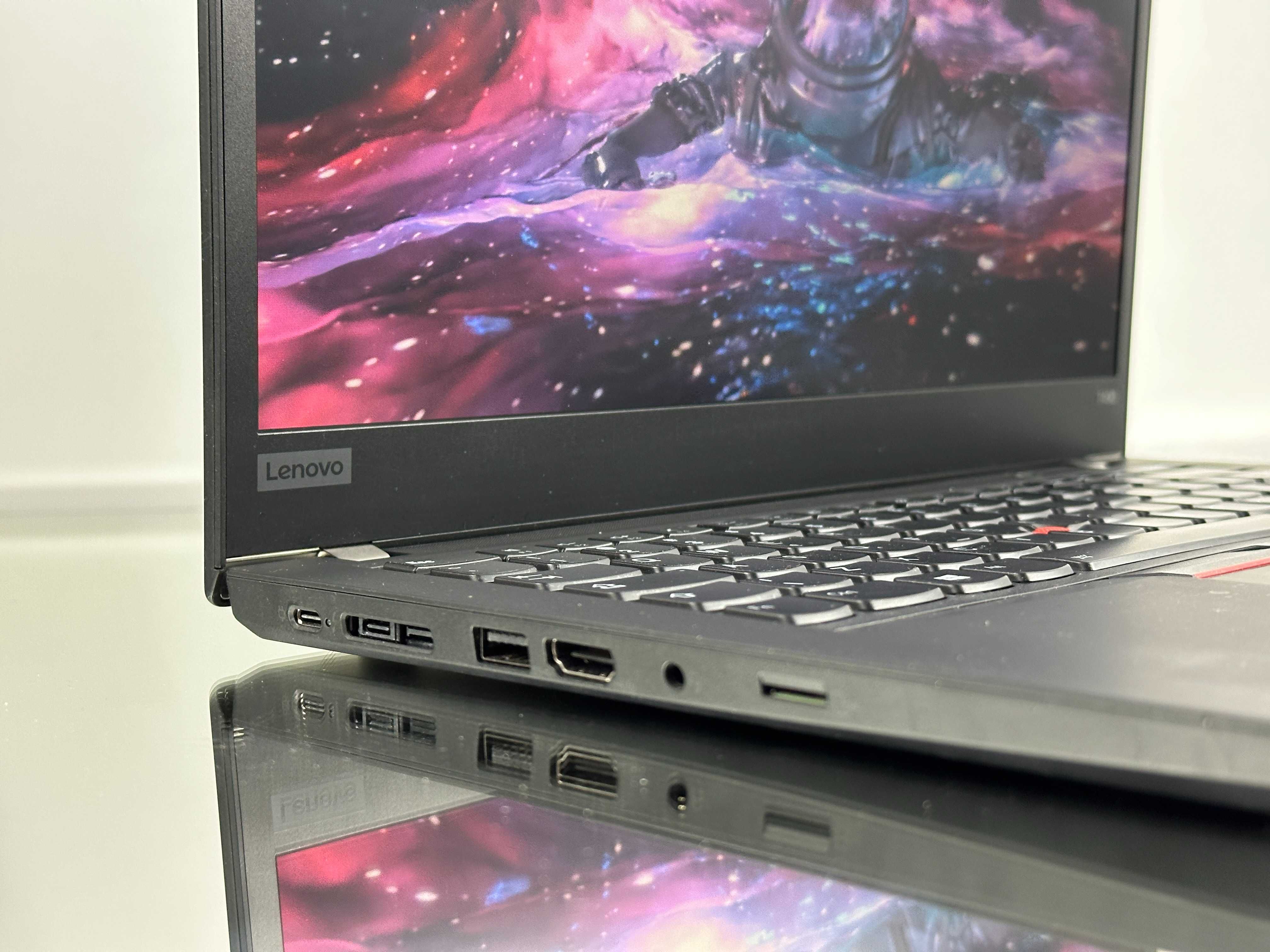 Tytanowy Laptop Lenovo ThinkPad T490 i5 512GB SSD FHD 14 Mocna Bateria