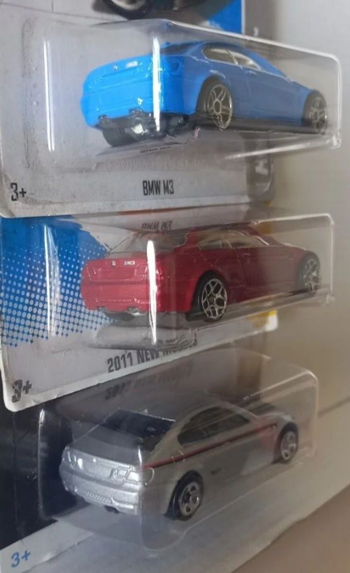 Bmw m3 hot wheels conjunto 3