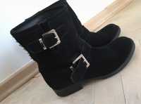 Buty zamszowe Wloskie 37