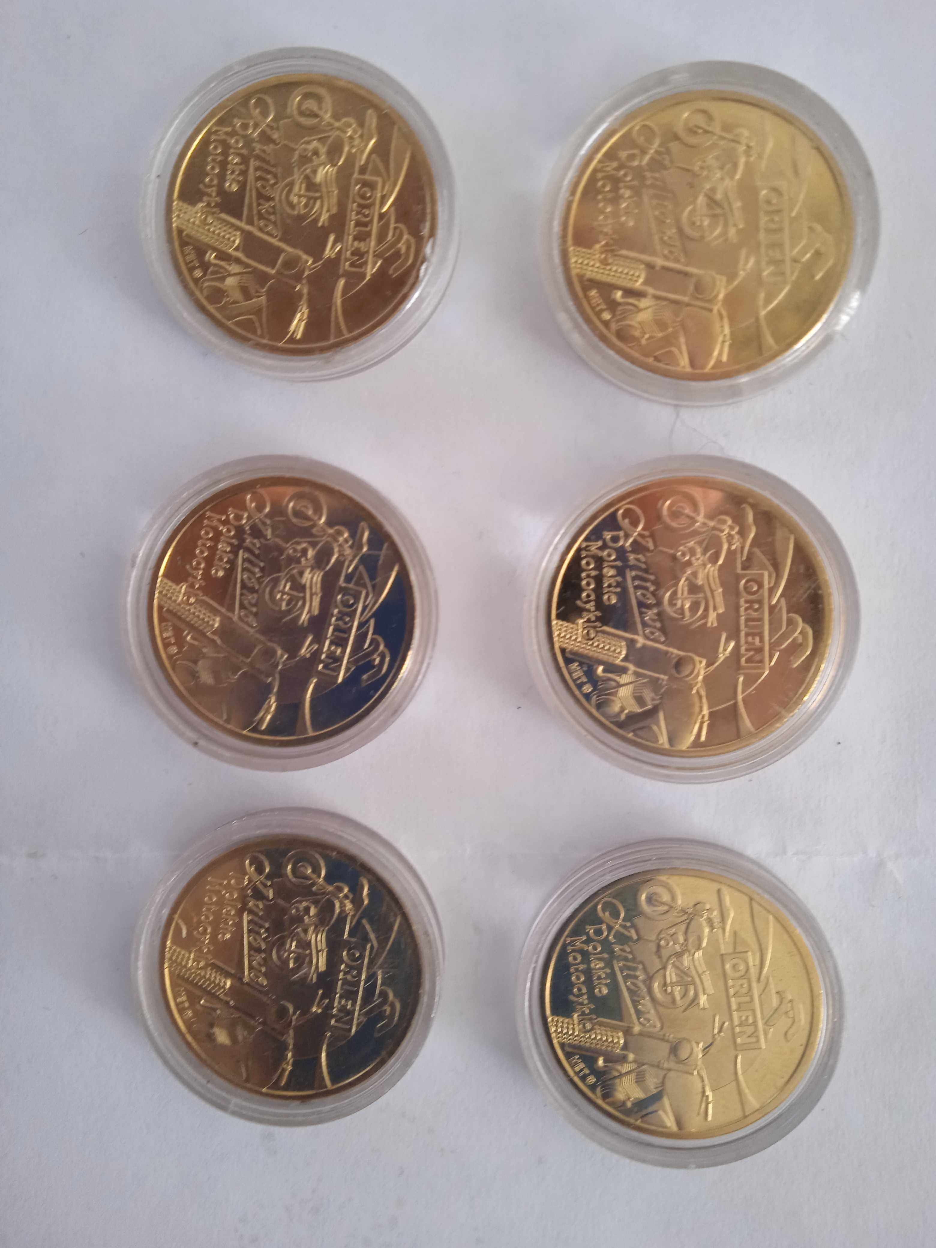 zestaw kolekcjonerskich monet orlen