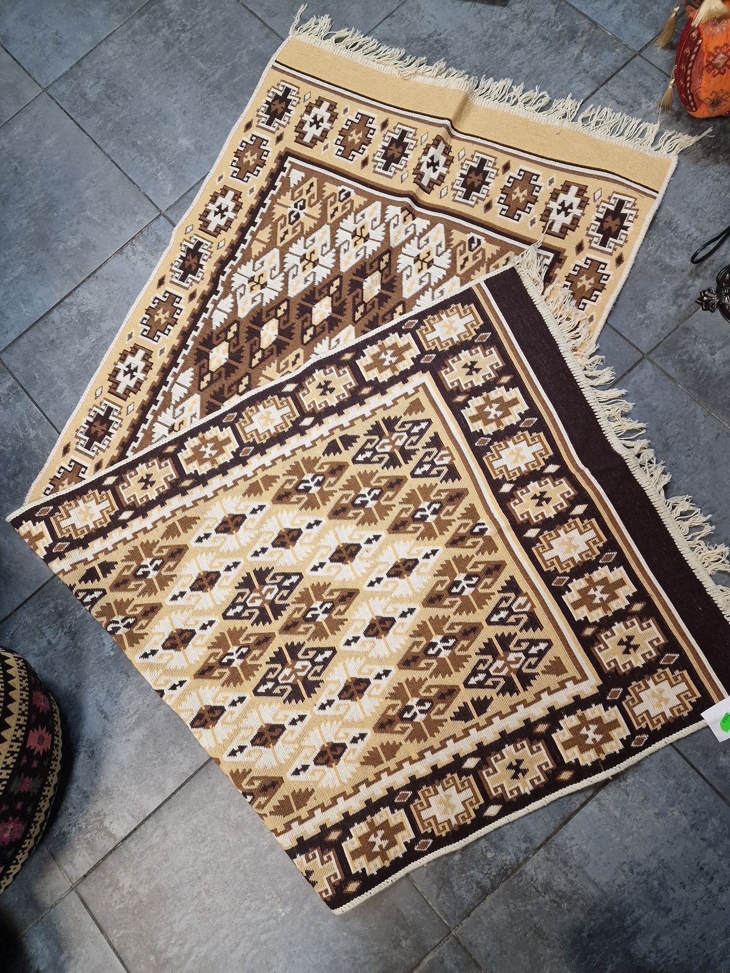 Bawełniane dywaniki Kilim 80x200