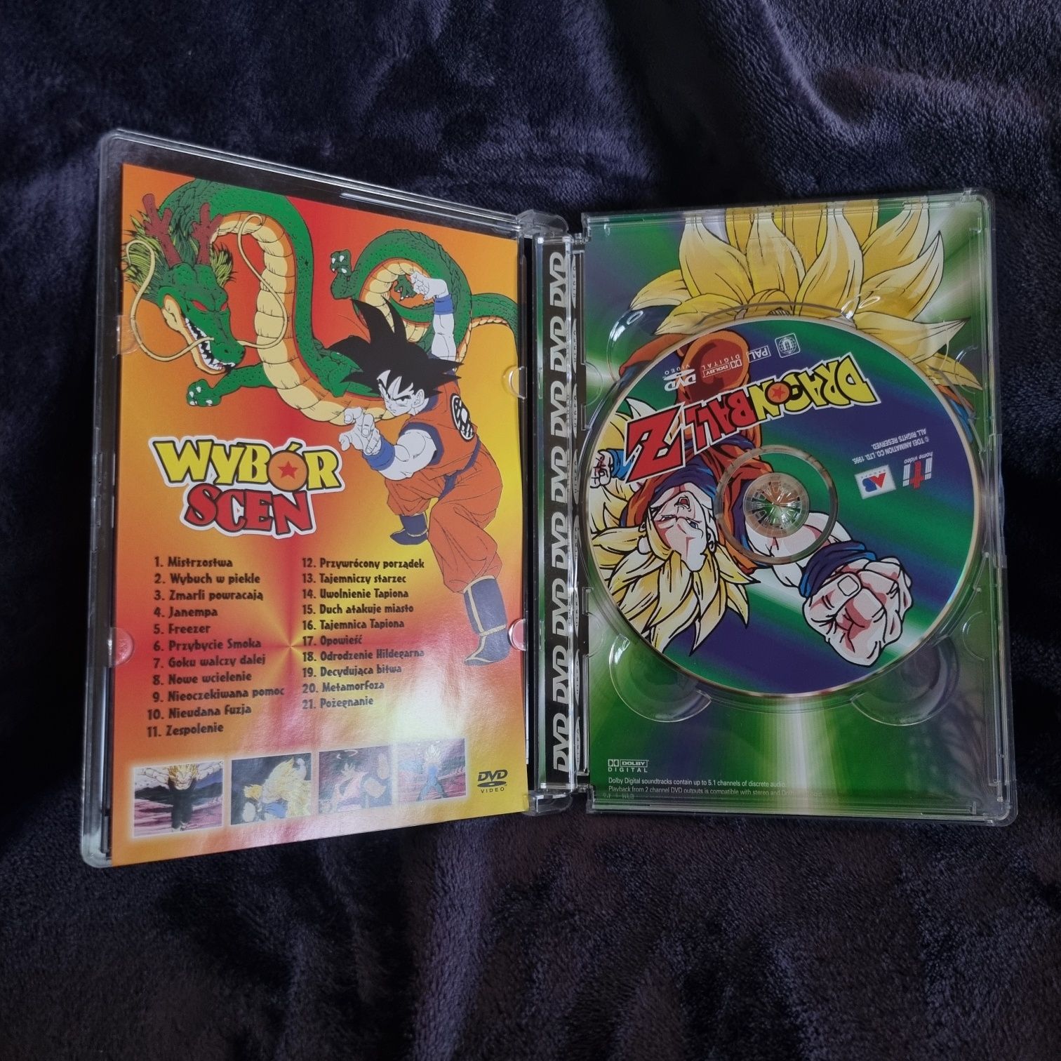 Dragon Ball Z (1995) Atak Smoka + Fuzja pelnometr