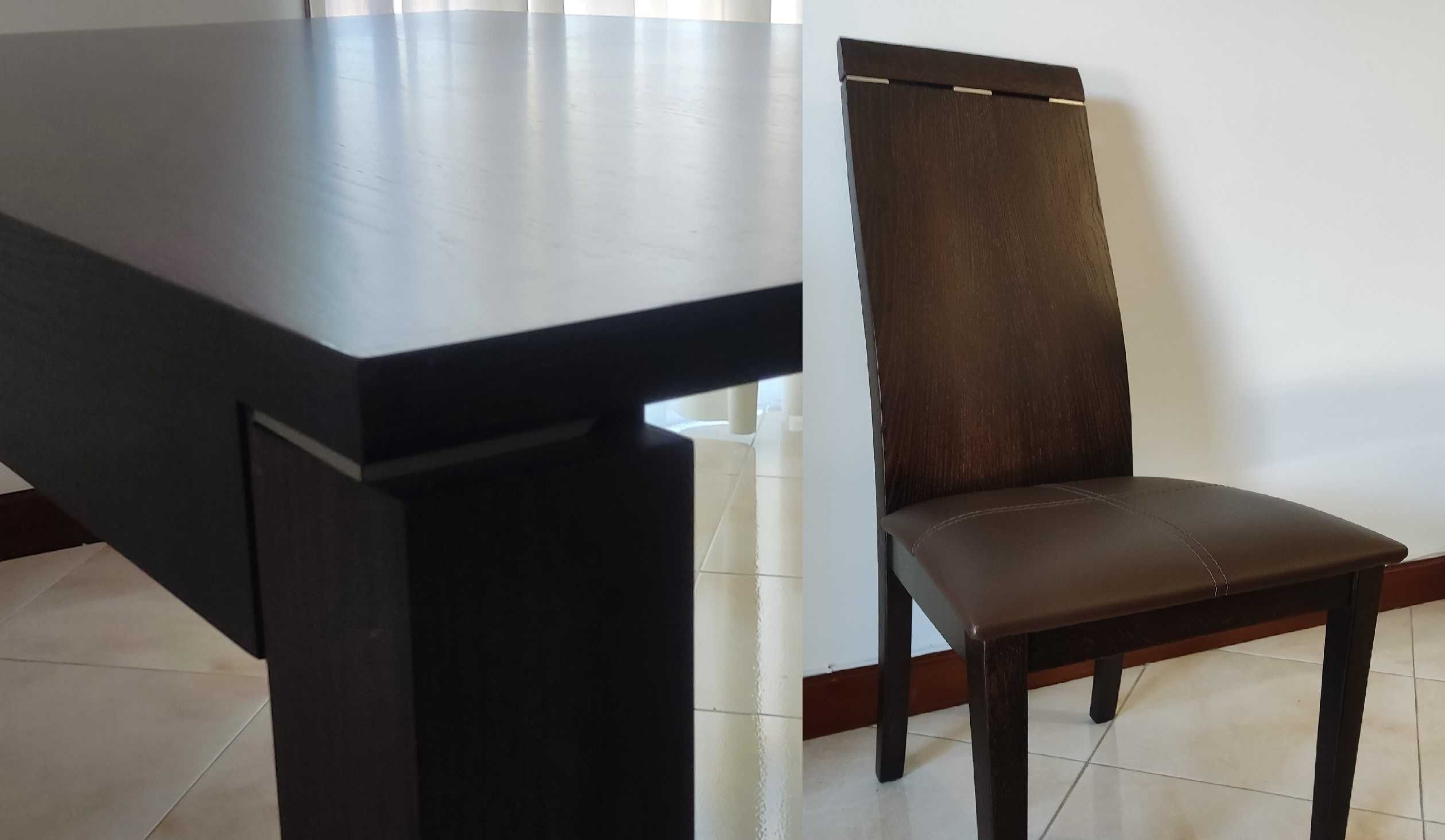 Conjunto Mesa e Cadeiras Novas