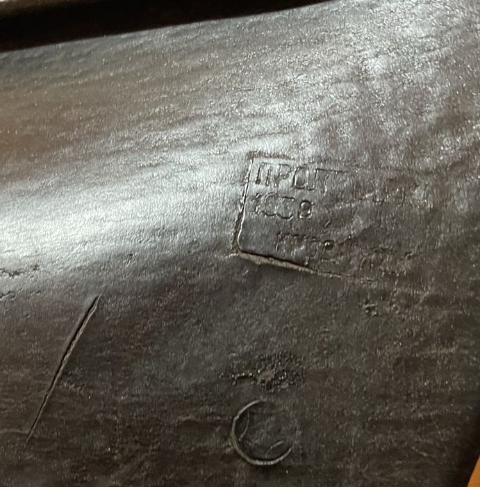 Kulbaka oficerska ZSRR siodło wojskowe radzickie 1939