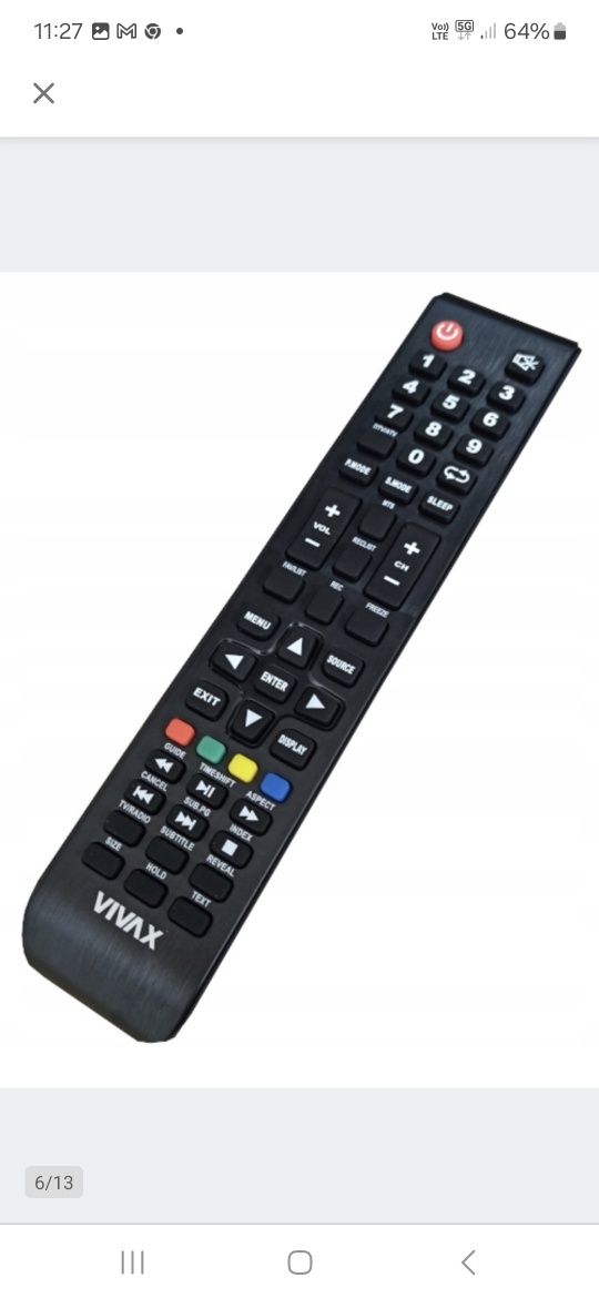 Telewizor Vivax 43" TV Led 43LE115T2S2 DVB-T2/S2 Full HD H.265/HEVC