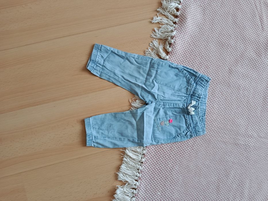 Spodnie dziewczynka 74 cool club