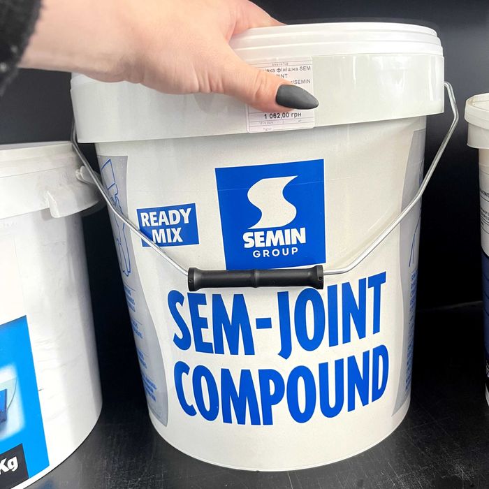 Шпаклівка Semin Joint Compound готова фінішна, 25кг