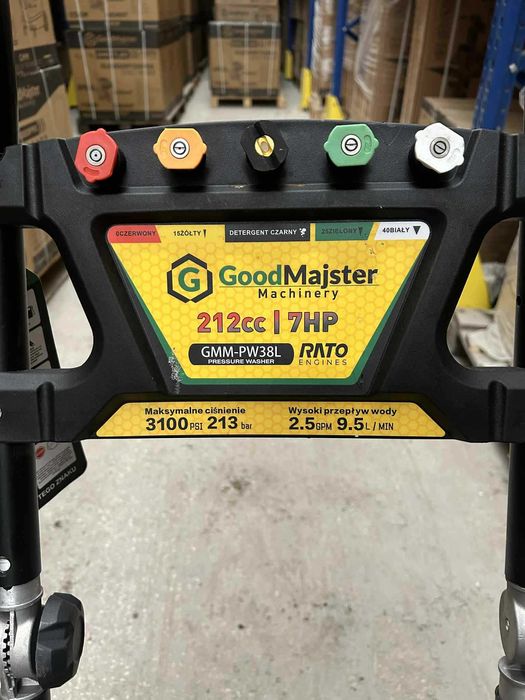 Myjka spalinowa ciśnieniowa 213bar 7HP 212ccm GMM-PW38L outlet nr2