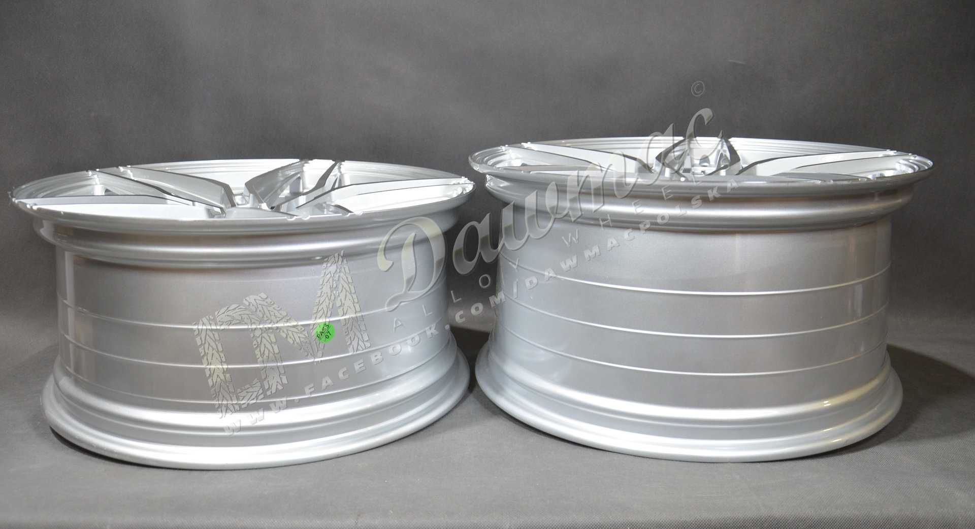 Felgi aluminiowe DM14 19" 8,5J ET35 + 9,5J ET38 5x114,3 Silv Mach Face