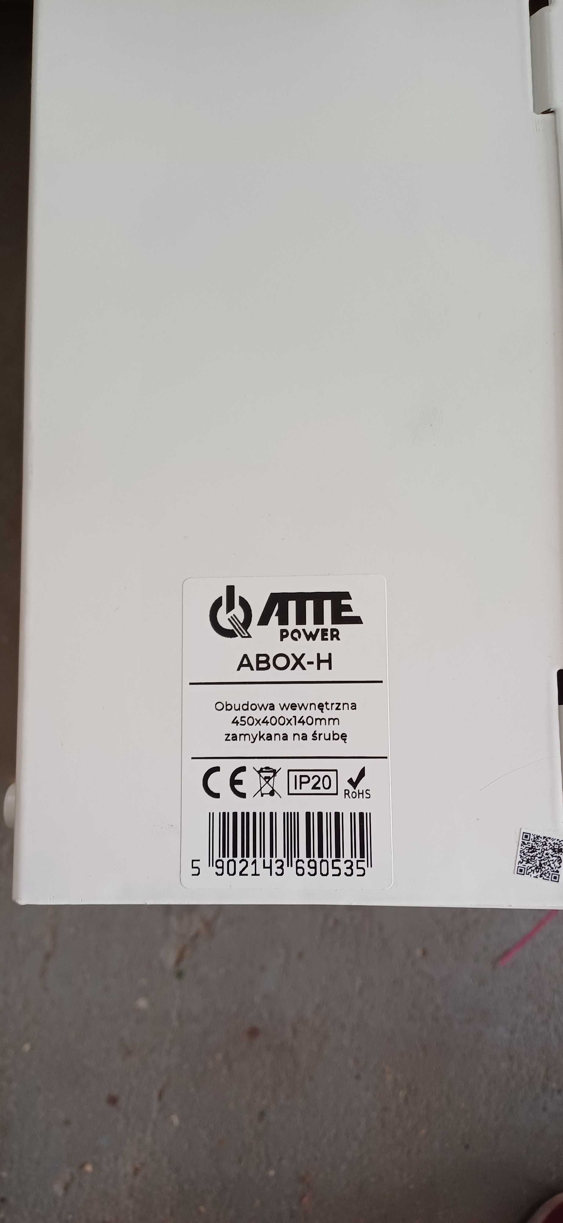 Obudowa ABOX-H 450x400x140mm wewnętrzna