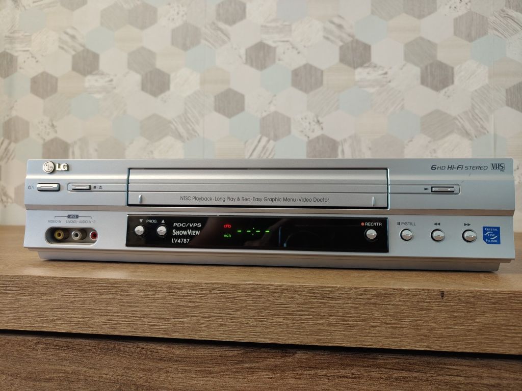 Magnetowid HI-FI stereo LG LV4787 6 glowic