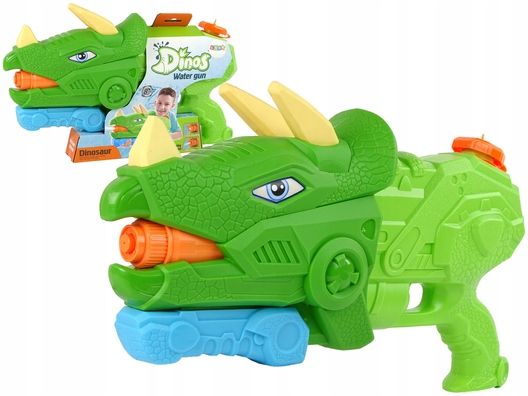 Pistolet Na Wodę Dinosaur Triceratops 1330 ml Ziel