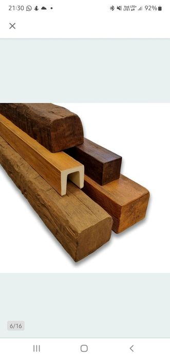 Konsoleta podpórka belki dekoracyjnej Imitacja 12x12 cm