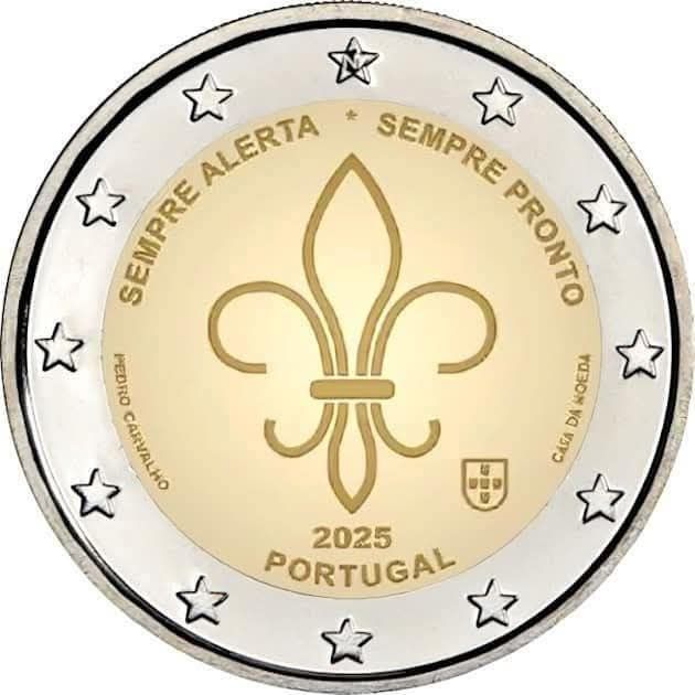 Vendo moedas dos escuteiros proff