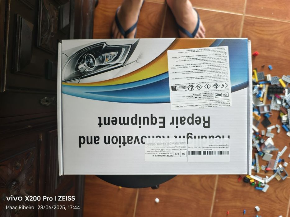 Kit restauração de faróis