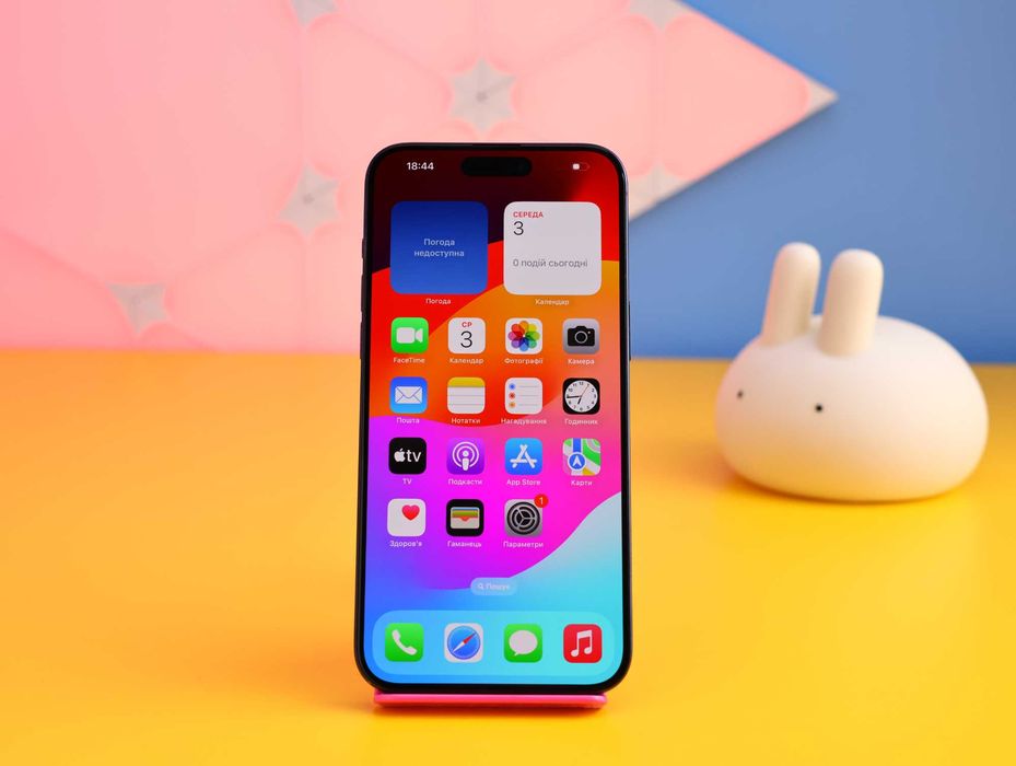 Смартфон Apple iPhone 15 Pro Max 256GB Blue (153168) Б/У З ГАРАНТІЄЮ