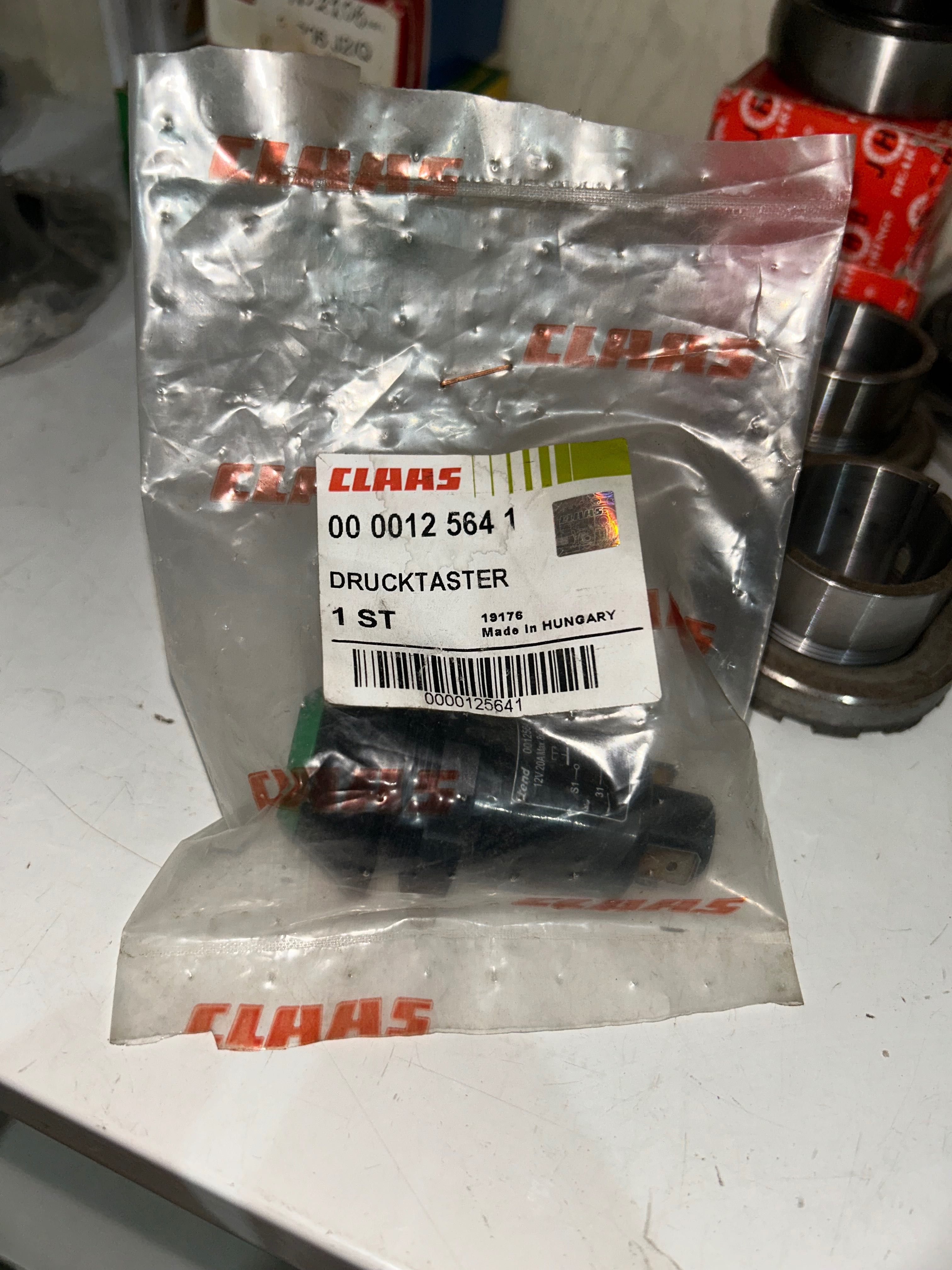 кнопка натискна claas 0000125641