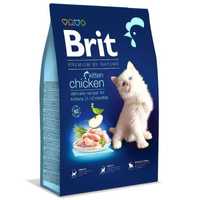 Корм Brit Premium Cat KITTEN з куркою 8 кг для кошенят. Бріт
