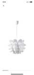Ikea Knappa abazur lampy wiszacej biała 46 cm 2 sztuki