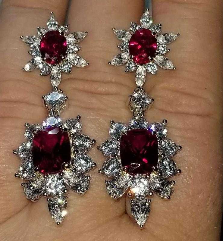 Серебряные серьги