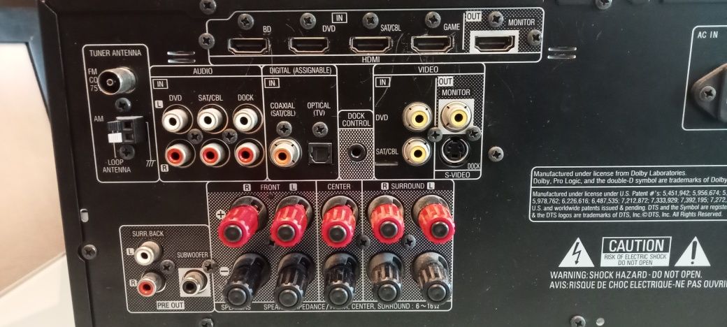 Amplituner Denon AVR 1312 z mojej kolekcji instrumenty muzyczne hobby