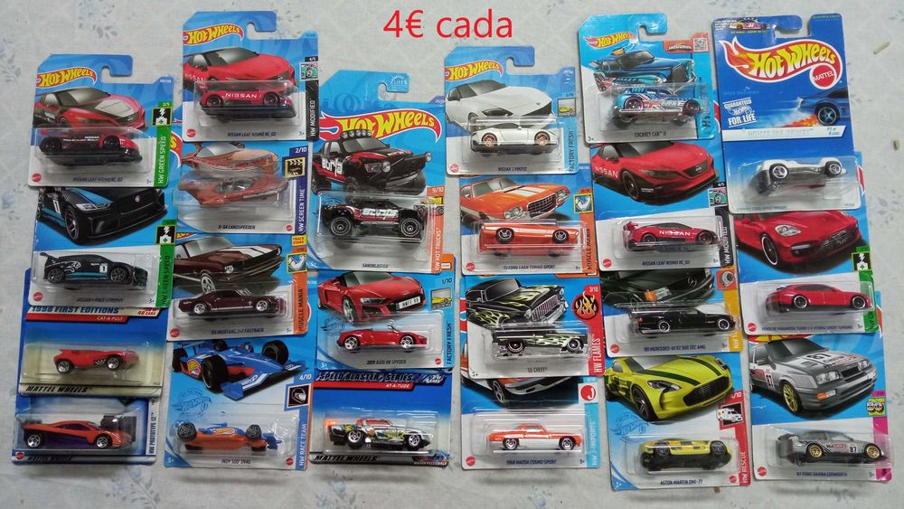 Hot Wheels Vintages e recentes - 21/4