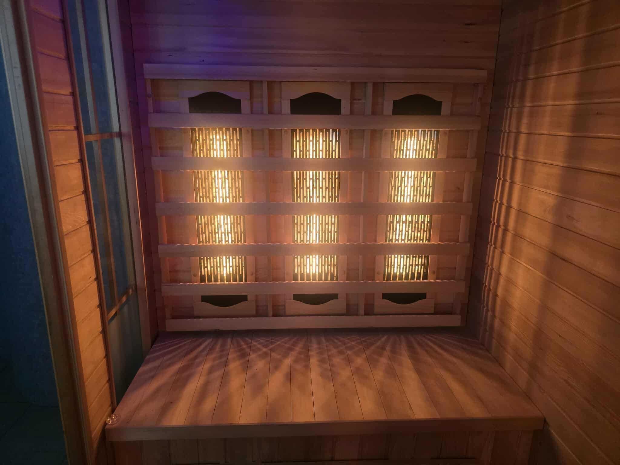 Sauna infrared , promienniki kwarcowe, jak nowa 6 osobowa