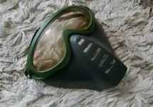 Maska okularowa, wojskowa, maska dla dzieci 6-7 lat, typu paintball