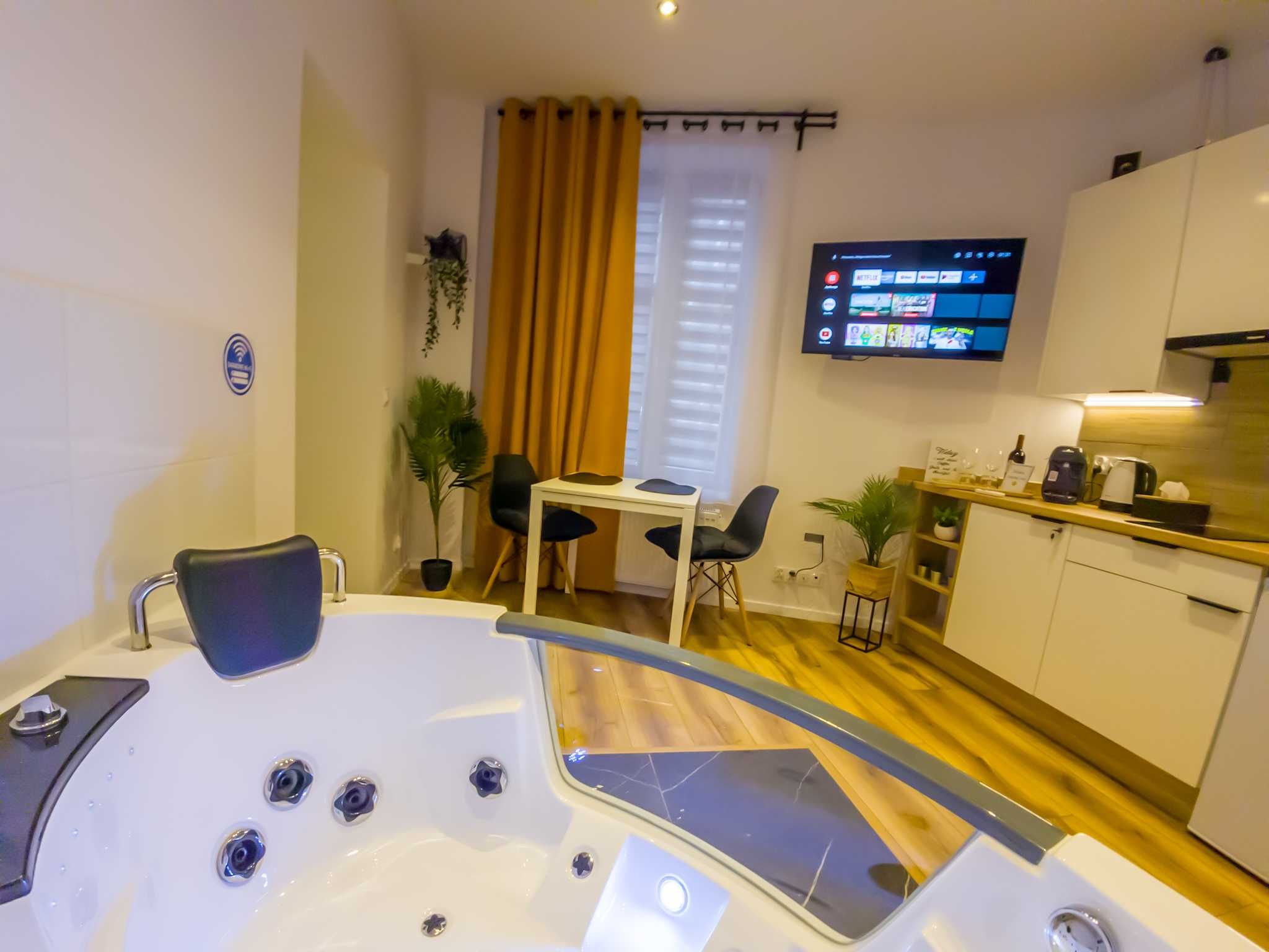 Apartament z jacuzzi na wyłączność