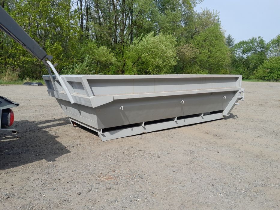 Kontener na gruz. Wywóz gruzu budowlanego.