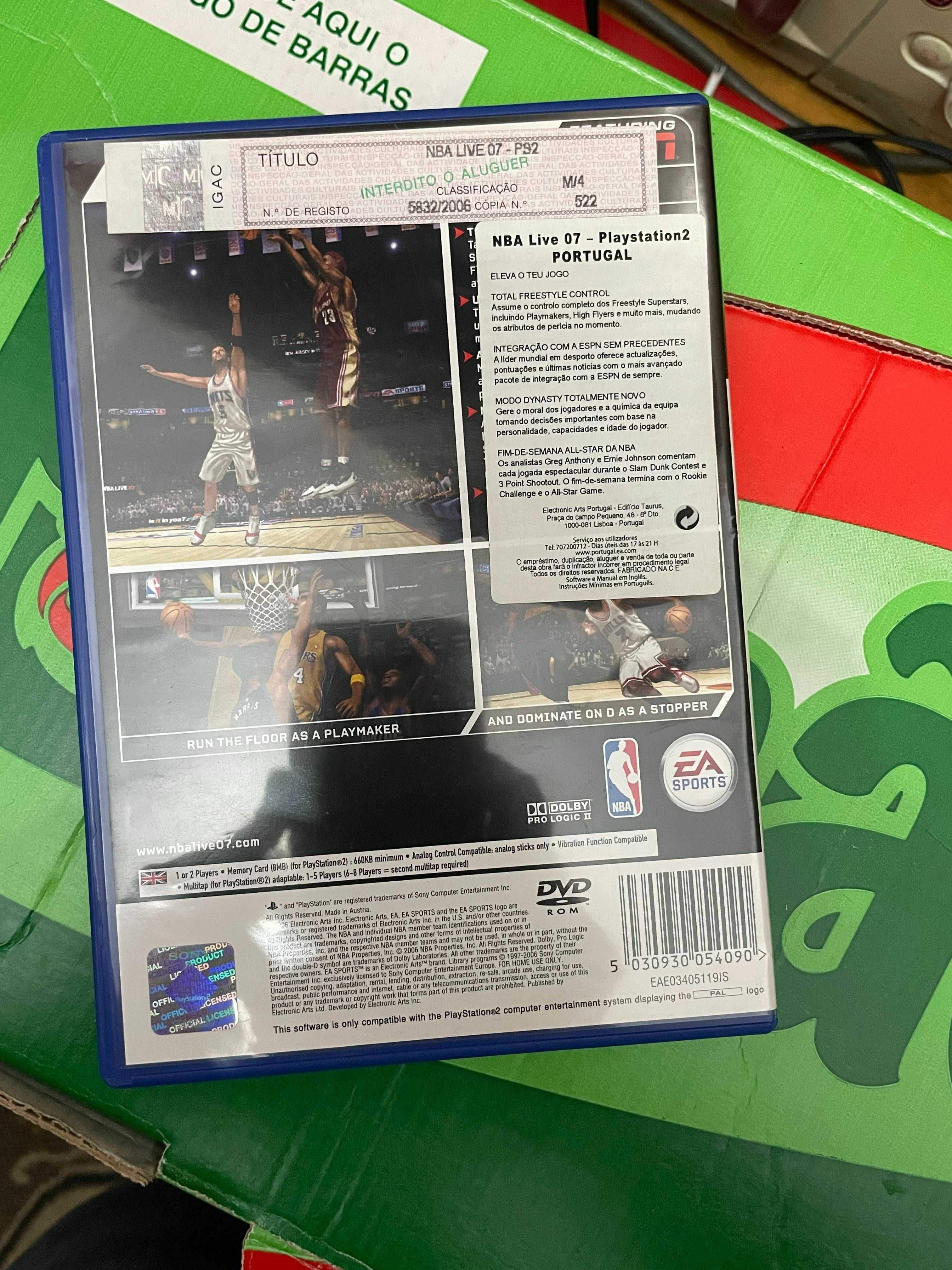 PlayStation 2 NBA Live 07