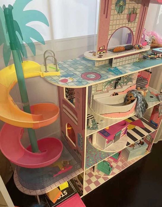 Домик кукольный с мебелью LOL Surprise OMG