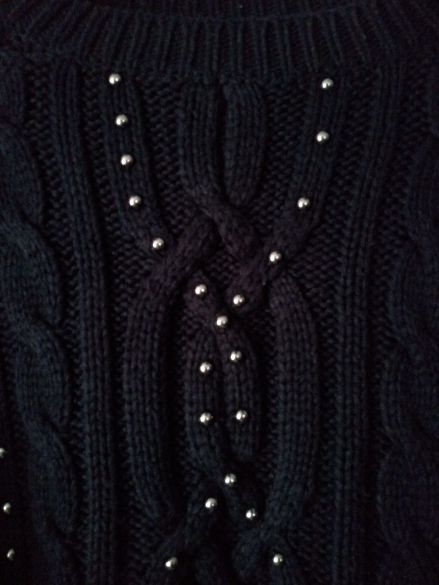 Czarny sweter F&F,r M