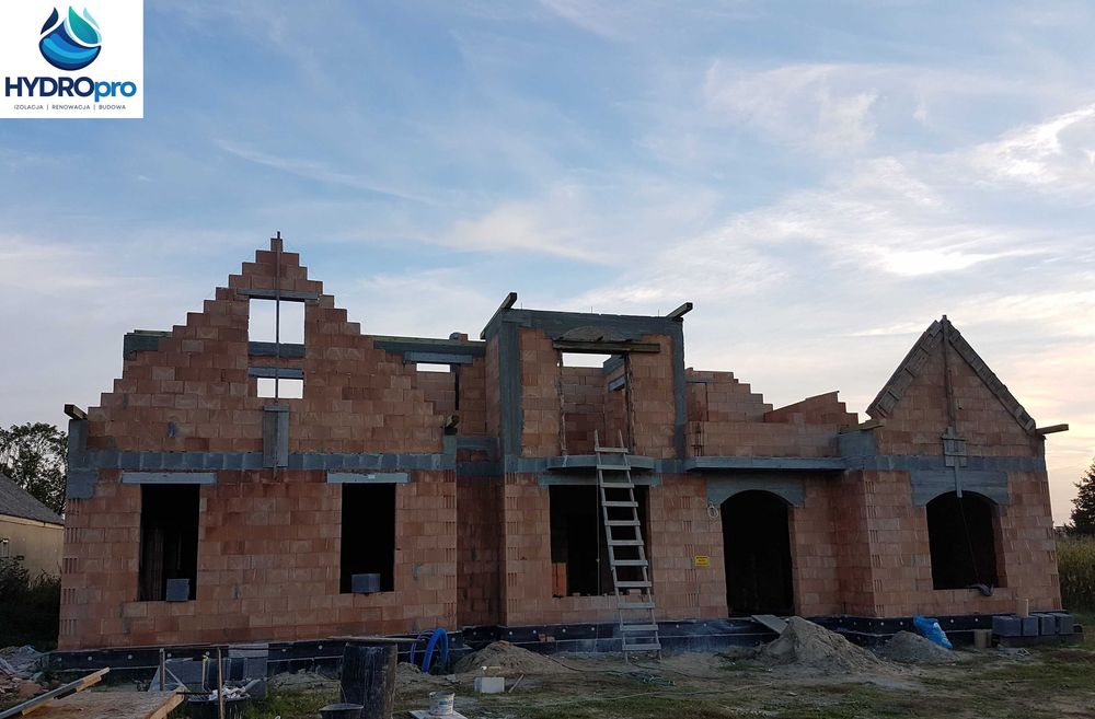 Kompleksowa budowa domów SSO lub SSZ,  płyty fundamentowe,  hale