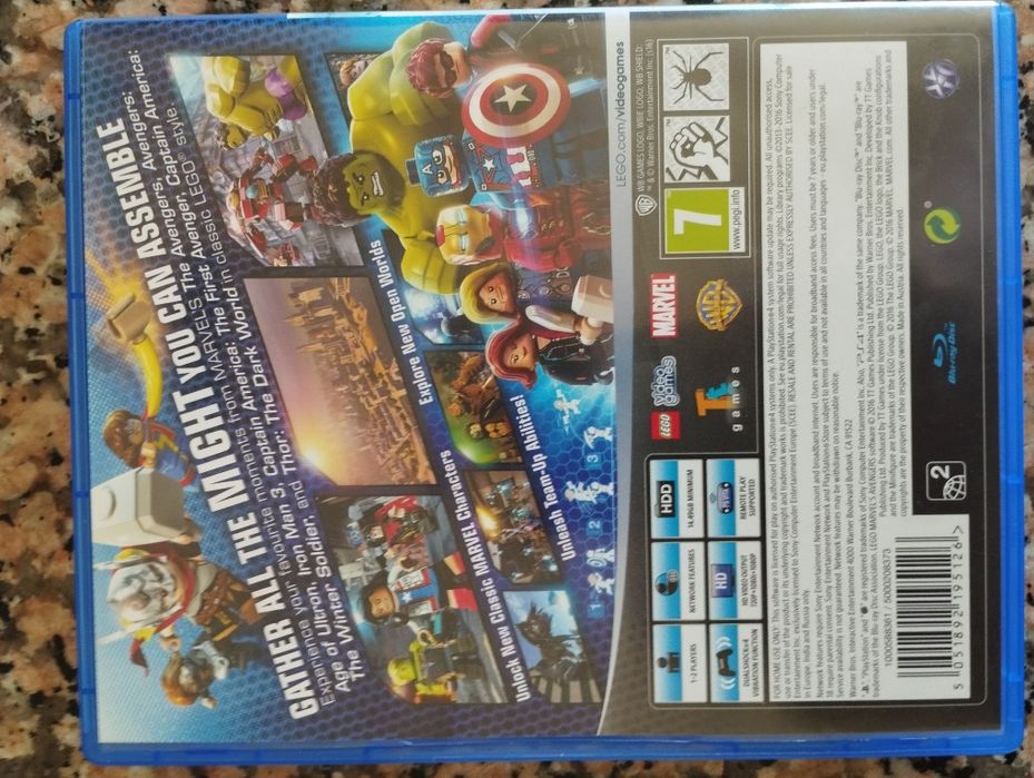 Lego Marvel Avengers para PS4