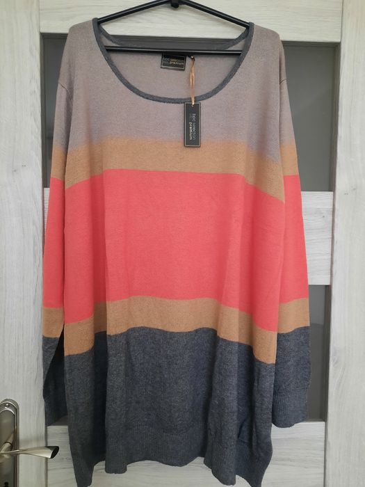 Bonprix Selection cudny sweterek jedwab, kaszmir 56-58 Nowy 30 % ceny