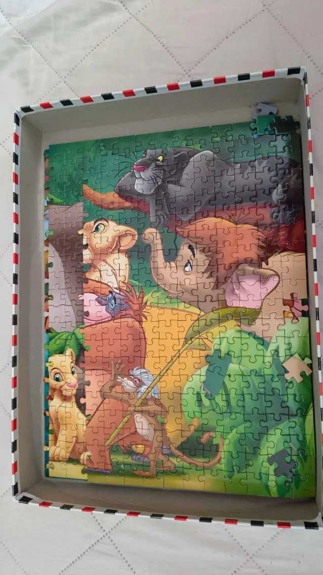 Puzzle 1000 elementów – Educa Disney 15039 Animal Friends – Panorama