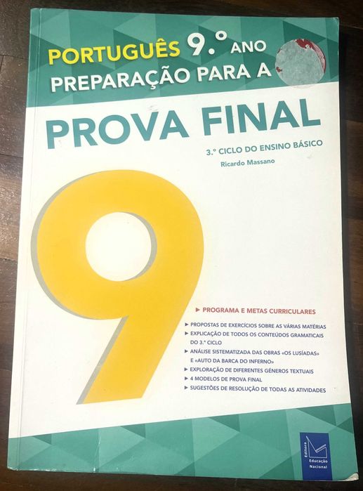 Livros Escolares atuais do 9º Ano