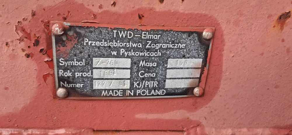 Przetrząsarka do siana