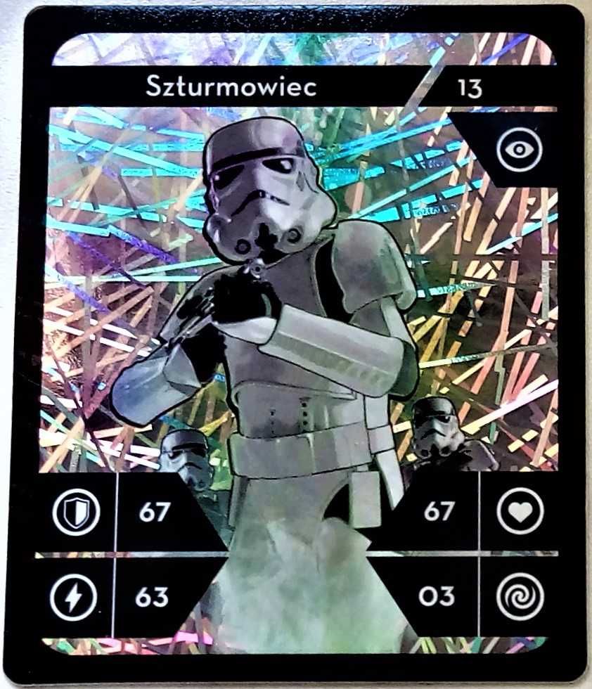 karty Star Wars - hologram - cena za 4 szt - stan idealny