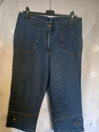 spodnie jeans damskie rybaczki firmy An Mar rozmiar 44