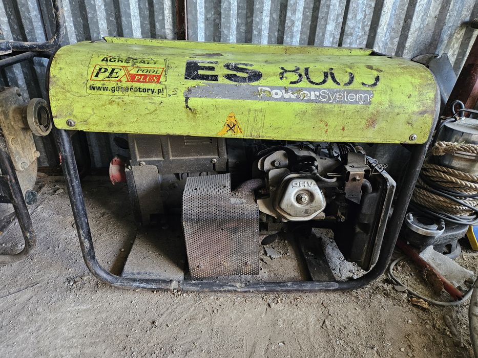 Agregat prądotwórczy pramac ES 8000 i Fogo fh 7220  400v i 230v 7kv or