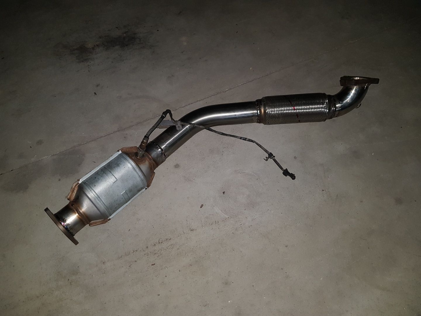 Catalizador downpipe VOLVO INOX 3 polegadas / 76mm