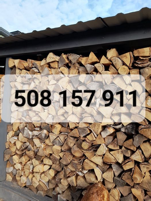 Drewno opałowe kominkowe.