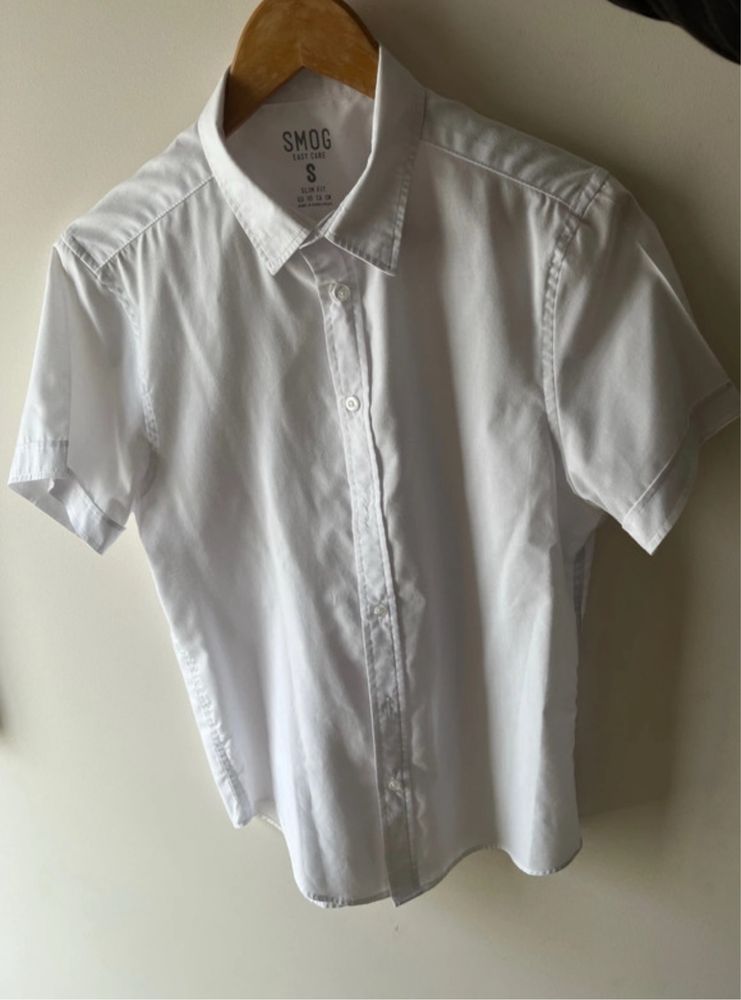 Camisa manga curta branca