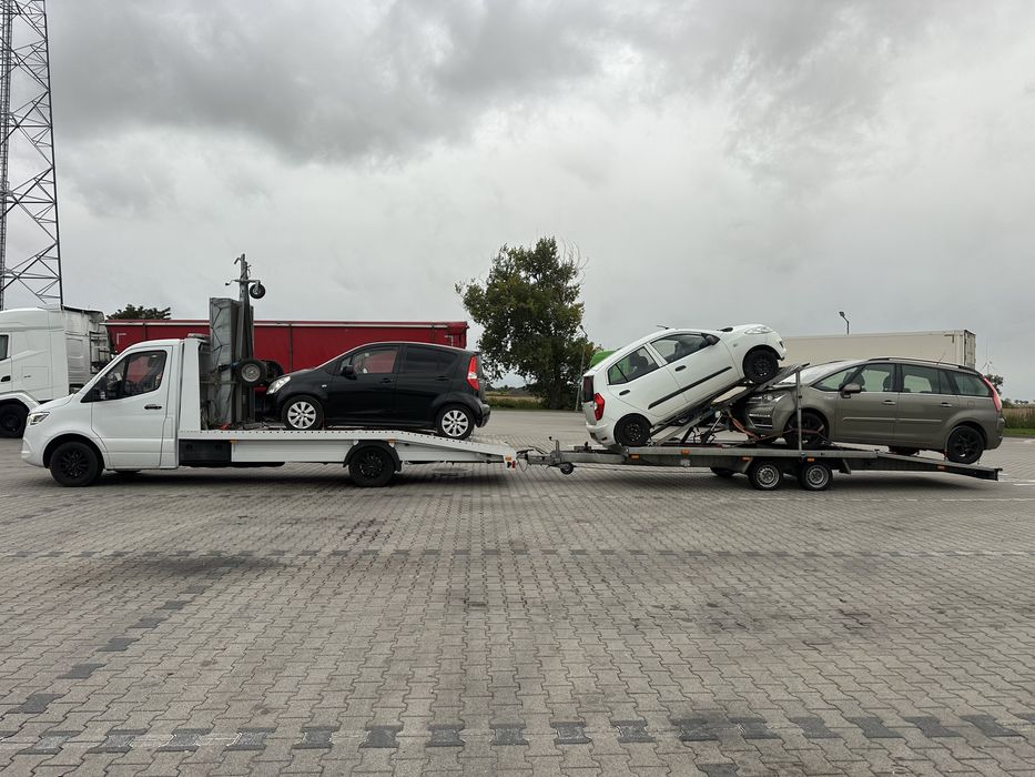 Holowanie Pomoc Drogowa transport aut i maszyn rolniczych
