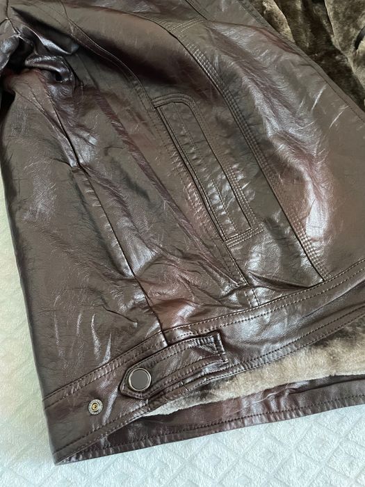 Чоловіча зимова курточка. Натуральна дубленка куртка 54 розмір