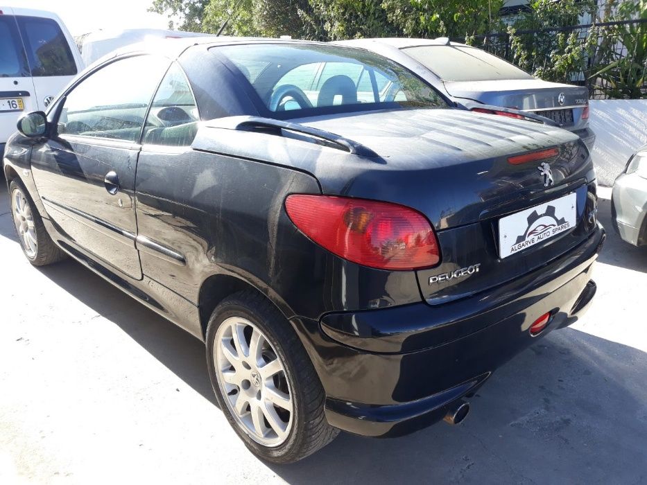 Peugeot 206 CC Allure 2.0i 2005 , 206 S 1.4i 2004 Para Peças