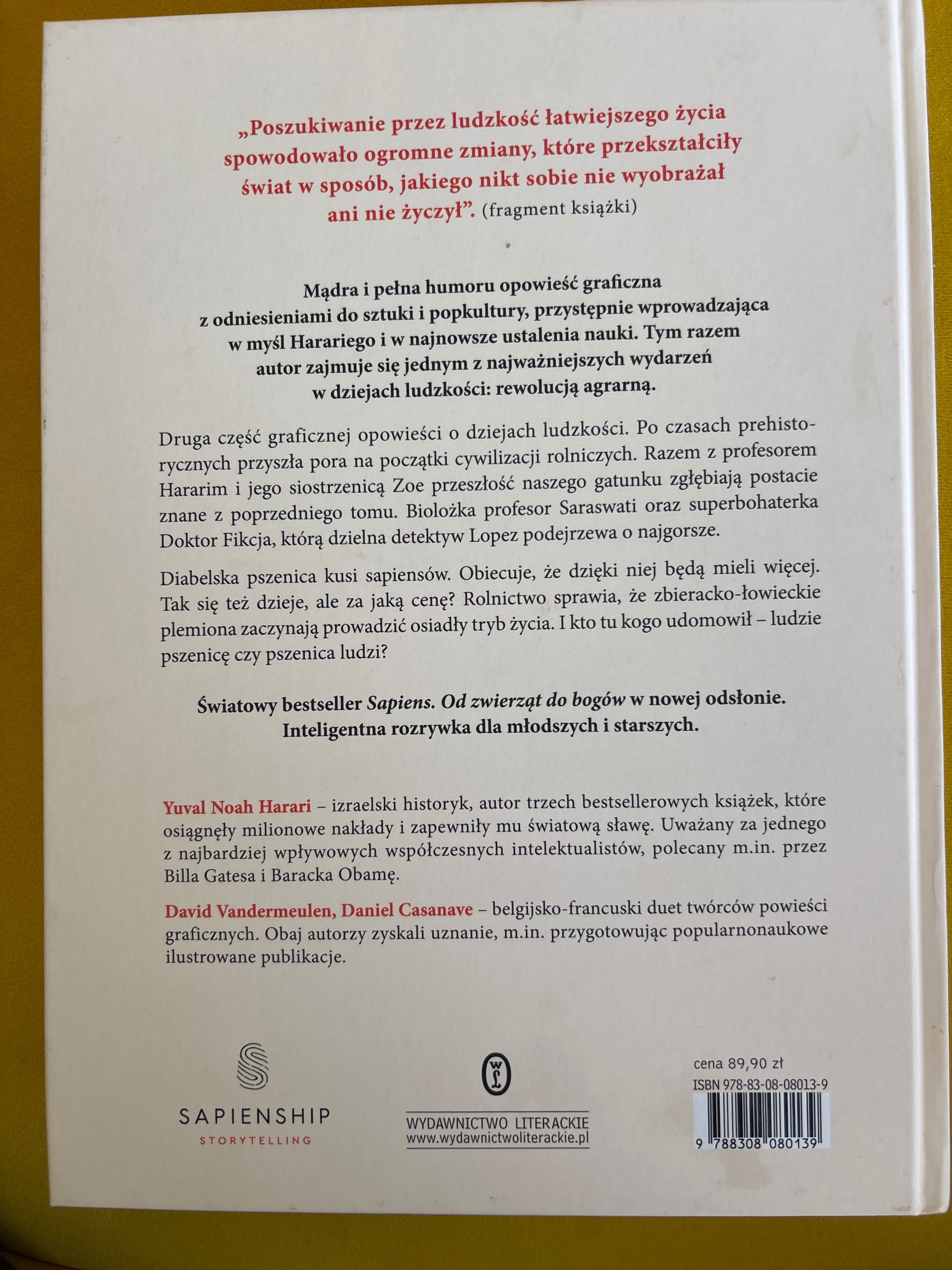 Sapiens Opowieść graficzna część 2