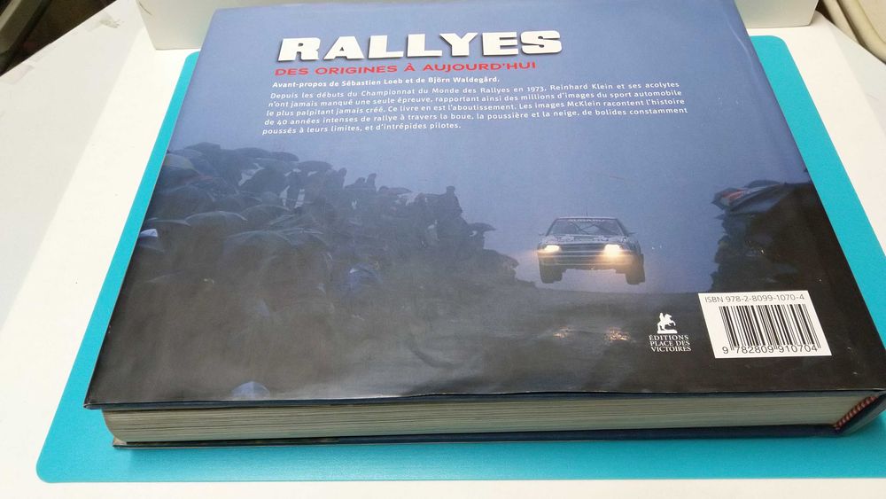 Livro: RALLYES des origines à aujourd'hui (2013) de McKlein